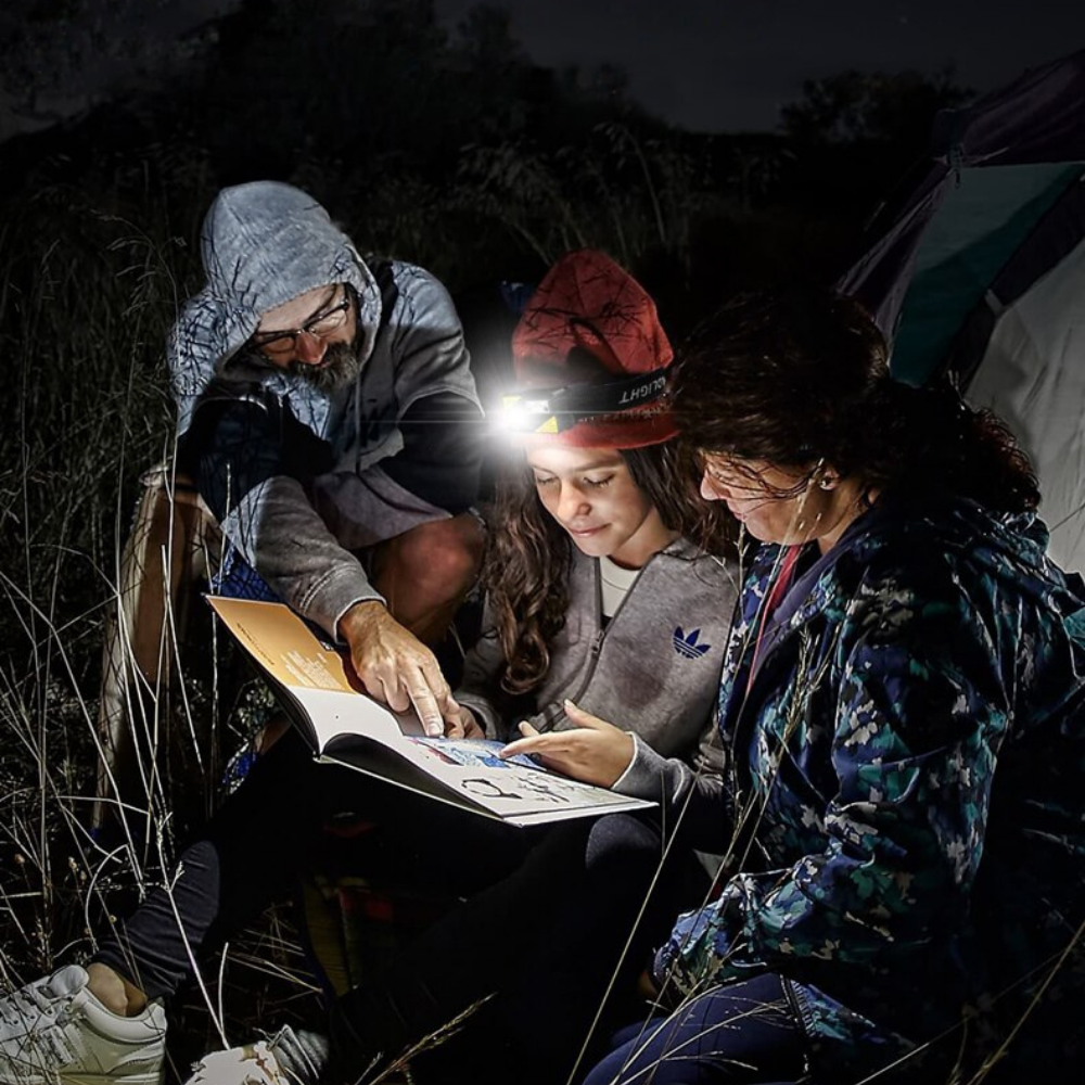 COB Ledli Solar Güneş Enerjili Kafa Feneri