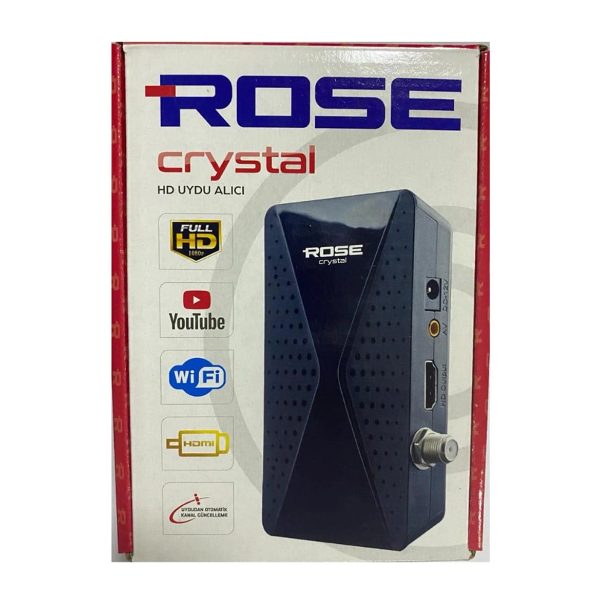 Crystal 1080P Full HD Uydu Alıcısı