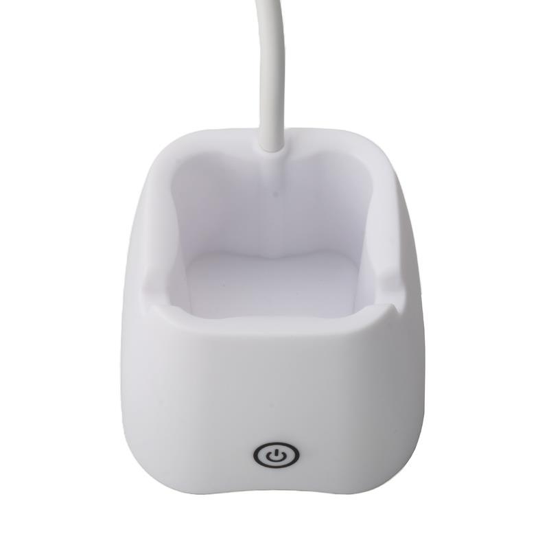 Dokunmatik 3 Kademe Işık Ayarlı USB Şarjlı Led Masa Lambası + Kalemlik