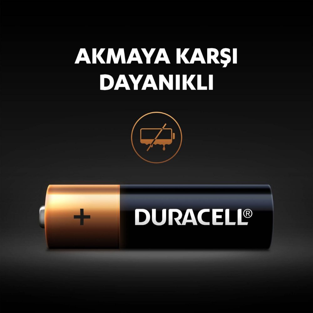Duracell Alkalin AAA 4lü İnce Pil