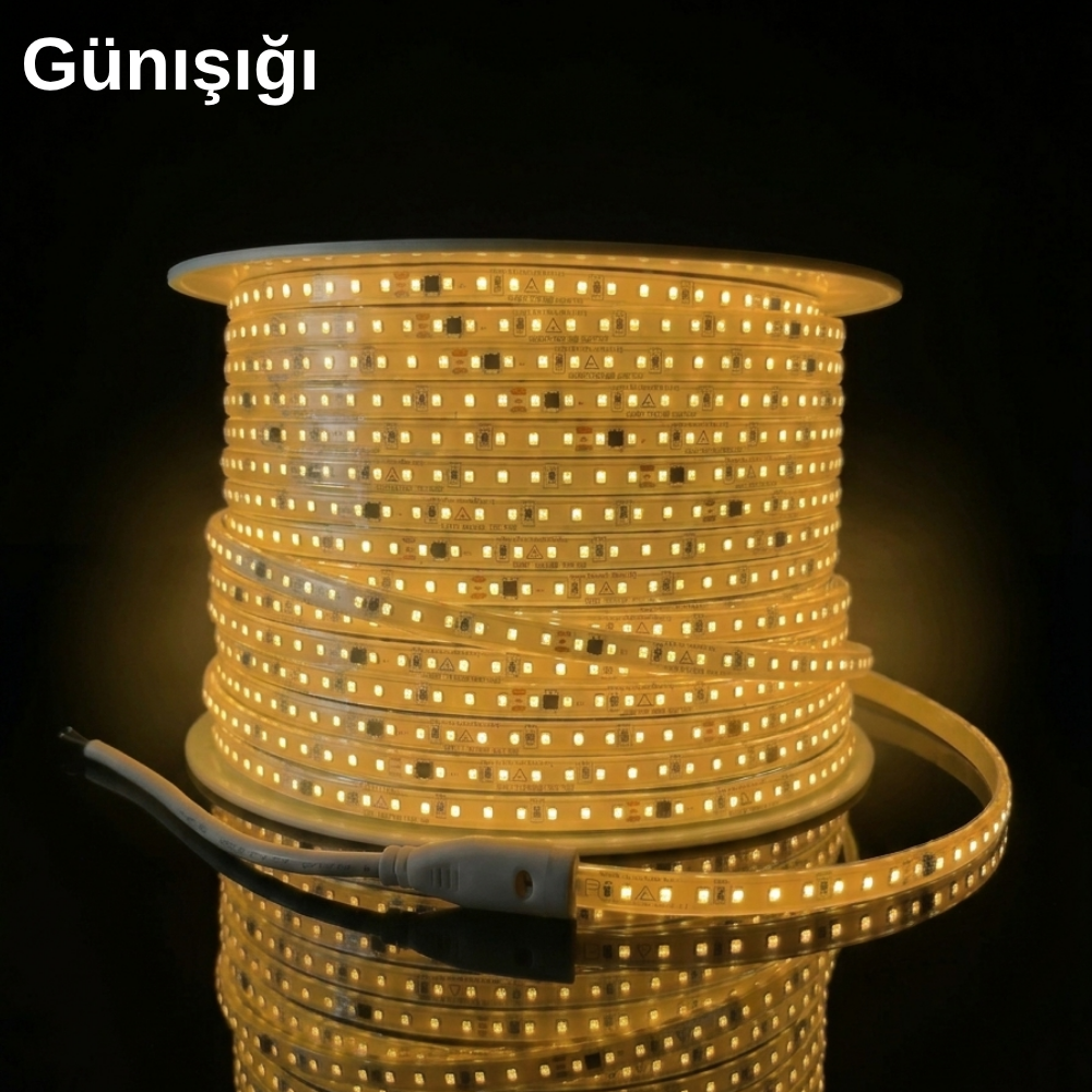220 Volt Trafosuz İç / Dış Mekan SMD Şerit / Hortum Led