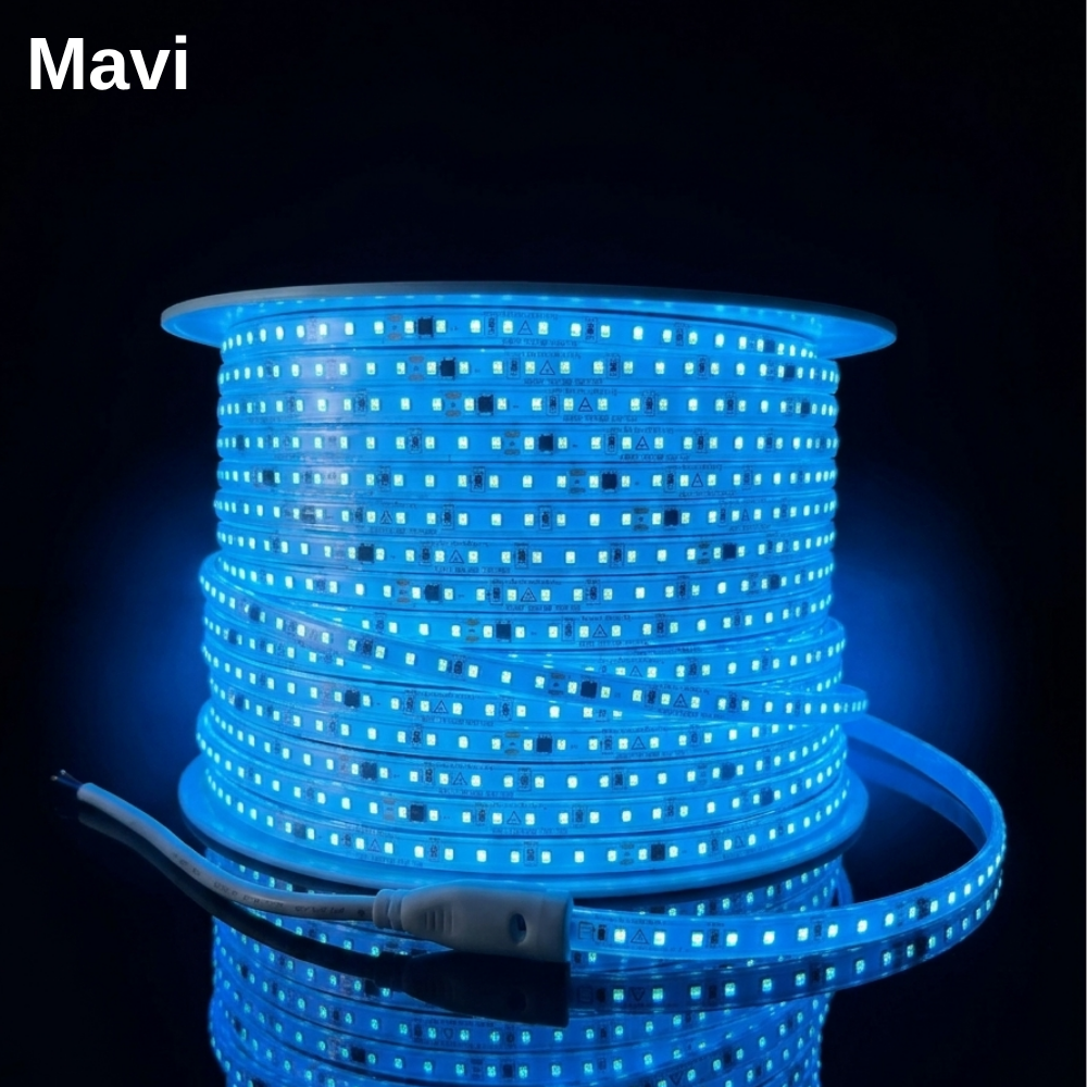 220 Volt Trafosuz İç / Dış Mekan SMD Şerit / Hortum Led