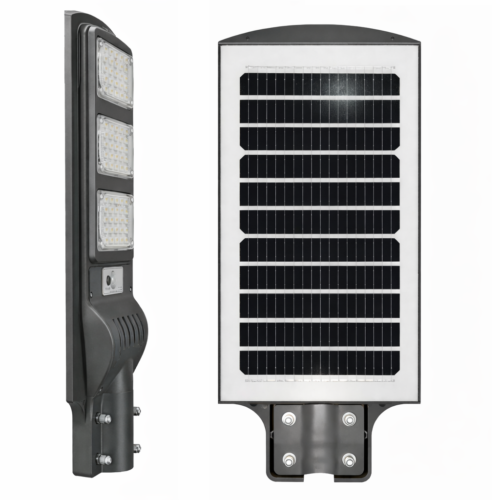 300Watt Güneş Enerjili Solar Premium Sokak Yol Ve Bahçe Aydınlatma Lambası
