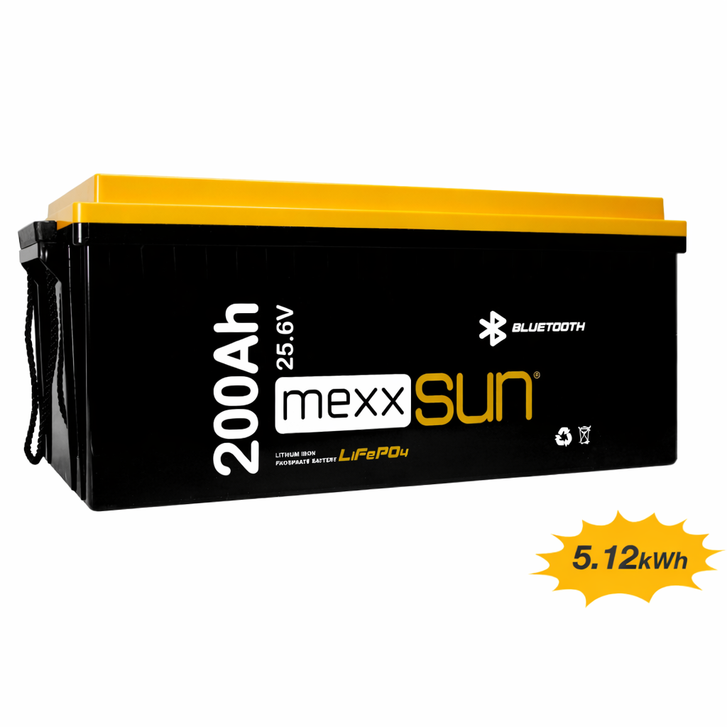 25.6 Volt-200Ah LifePo4 Lityum Akü