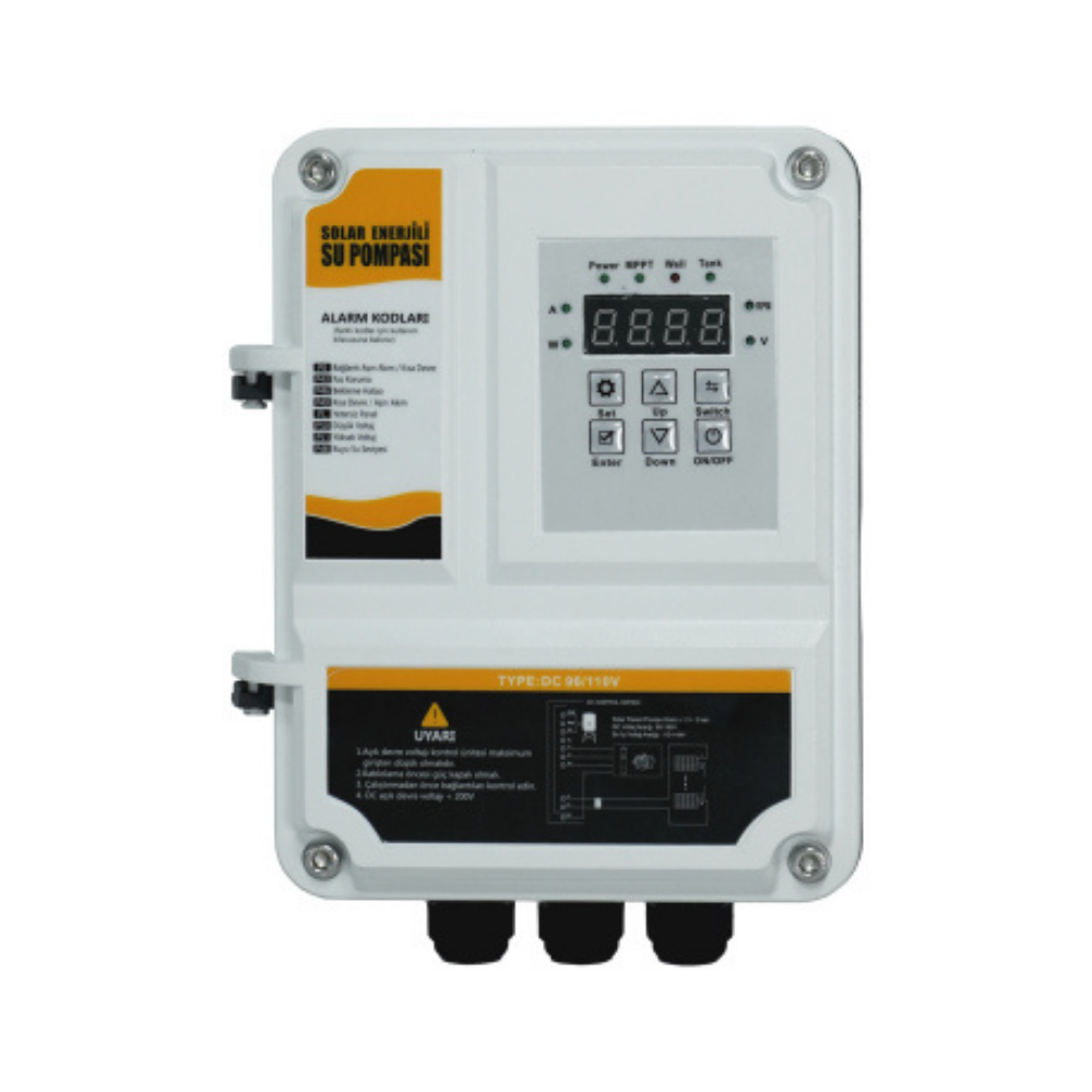 2HP / 1500Watt / 23 Kademe / 110 Volt DC Solar Dalgıç Pompa