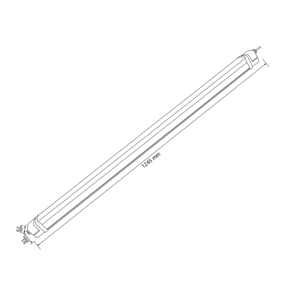 Osram Ledvance Led Chıpli 40Watt IP65 Etanj Armatür