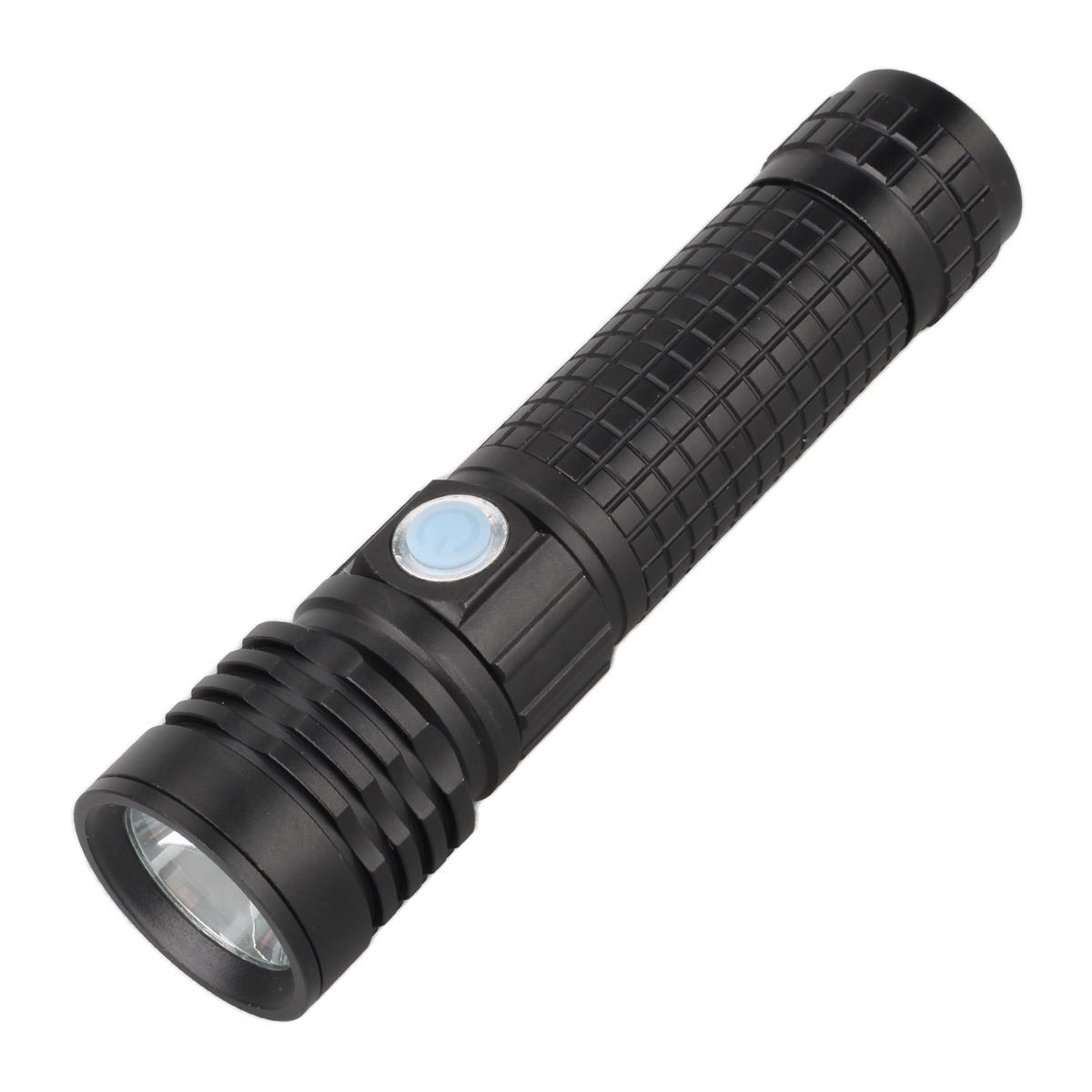 P50 Led Fonksiyonel USB Şarjlı/Pilli El Feneri