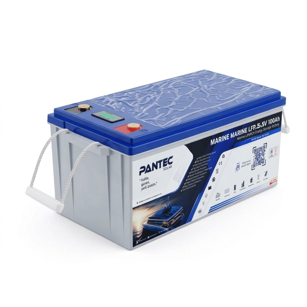 25.6 Volt-100Ah LifePo4 Lityum Akü