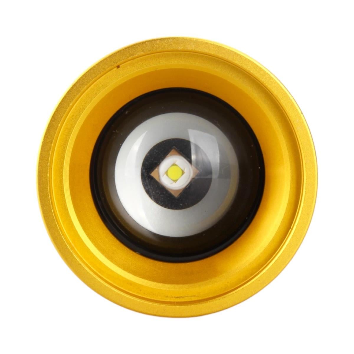 20 Watt Led + 360° Flement Ledli USB Şarjlı Zoomlu El Feneri