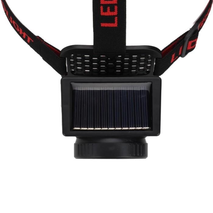 COB Ledli USB ve Solar Şarjlı Kafa Feneri