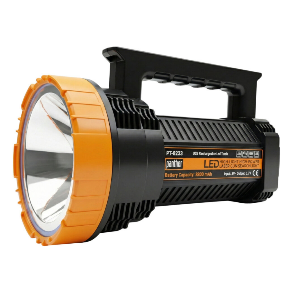 30 Watt TG Ledli USB Şarjlı Projektör El Feneri