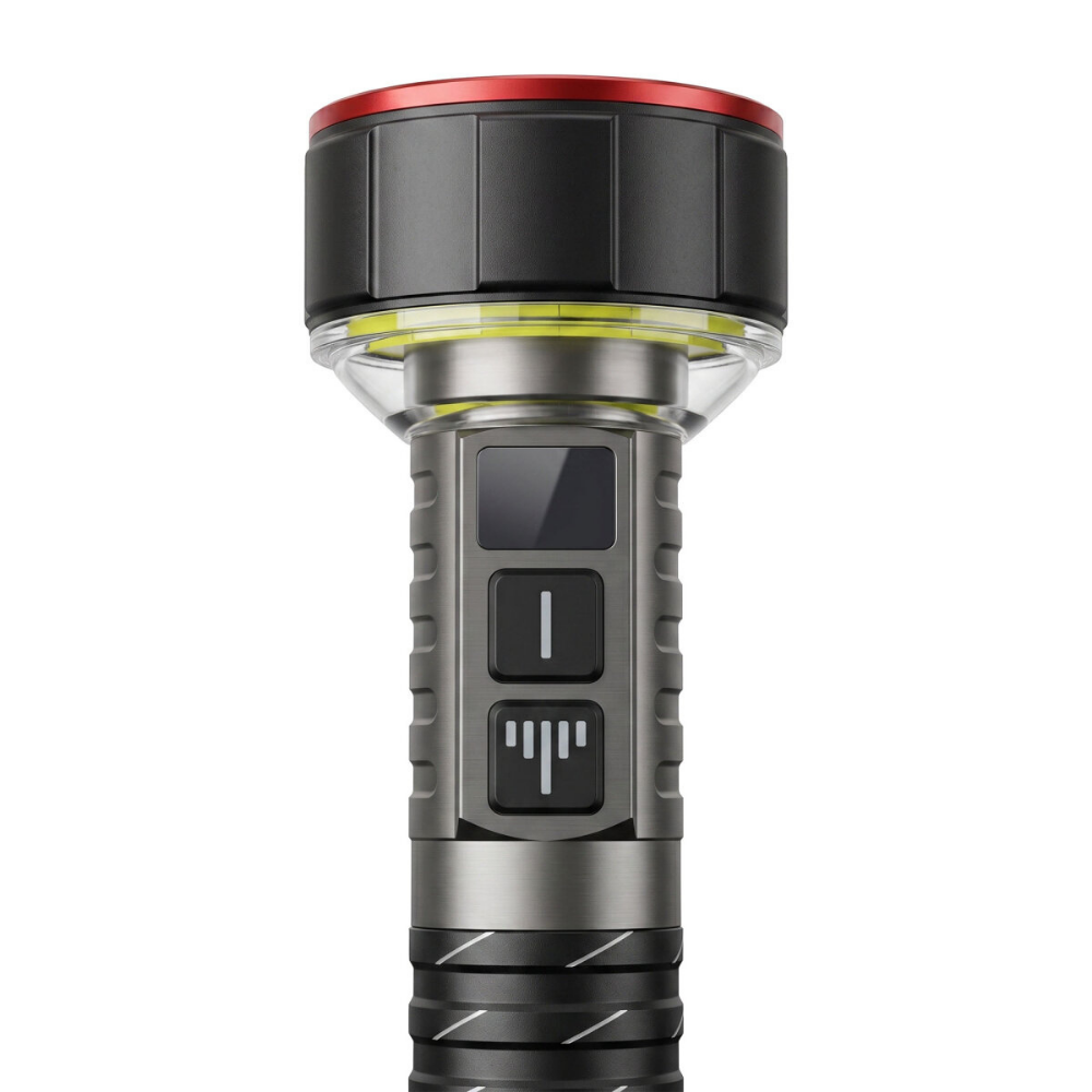 3000 Lümen 10 Watt Lazer + 360° Cob Ledli Usb Şarjlı El Feneri