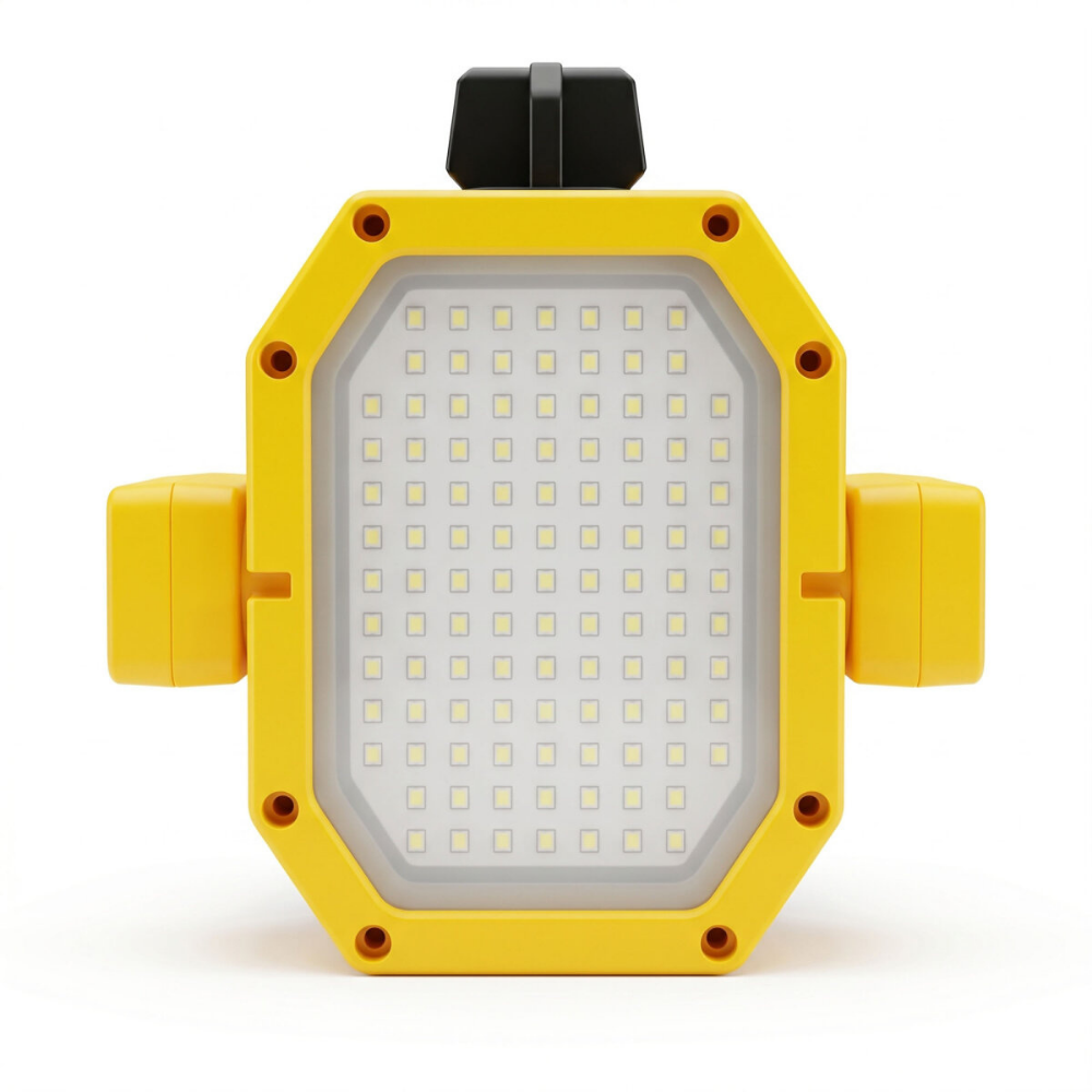 5000 Lümen P50 Led + 10 SMD Ledli USB Şarjlı Spot + Projektör Feneri