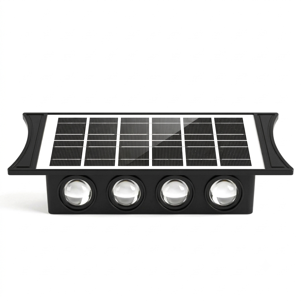 Solar 8 Ledli Çift Yönlü Dekoratif Duvar Apliği (Çift Renkli)
