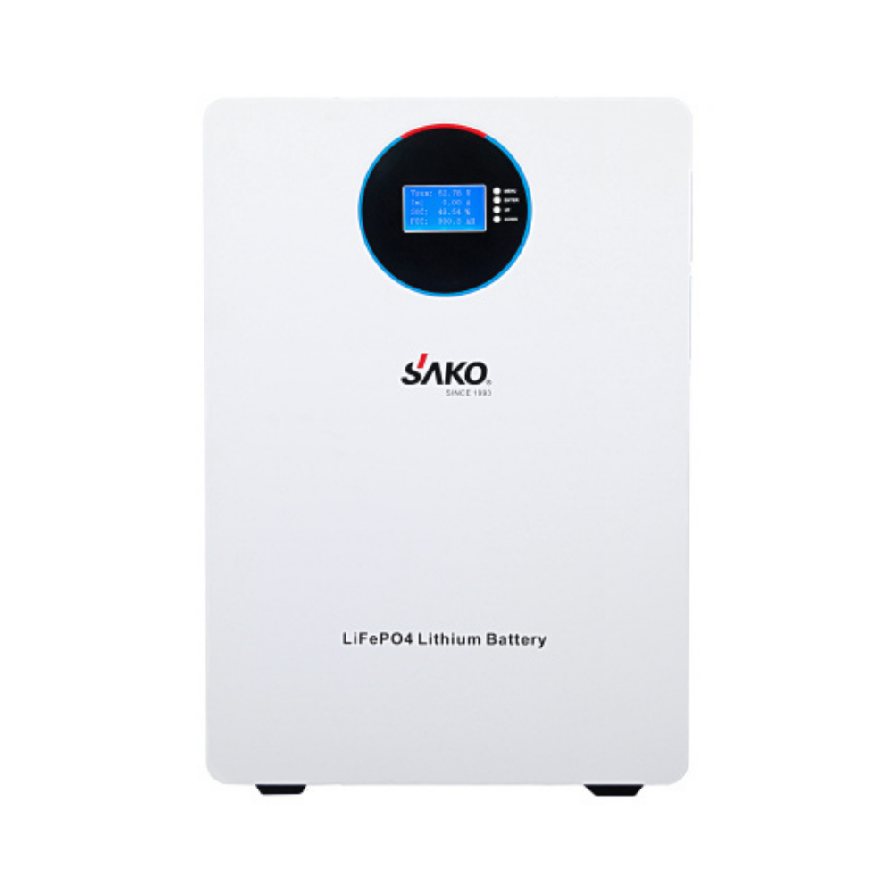 Sako Li-Sun 51.2 Volt 300Ah 15.36 KWh LifePo4 Lityum Akü