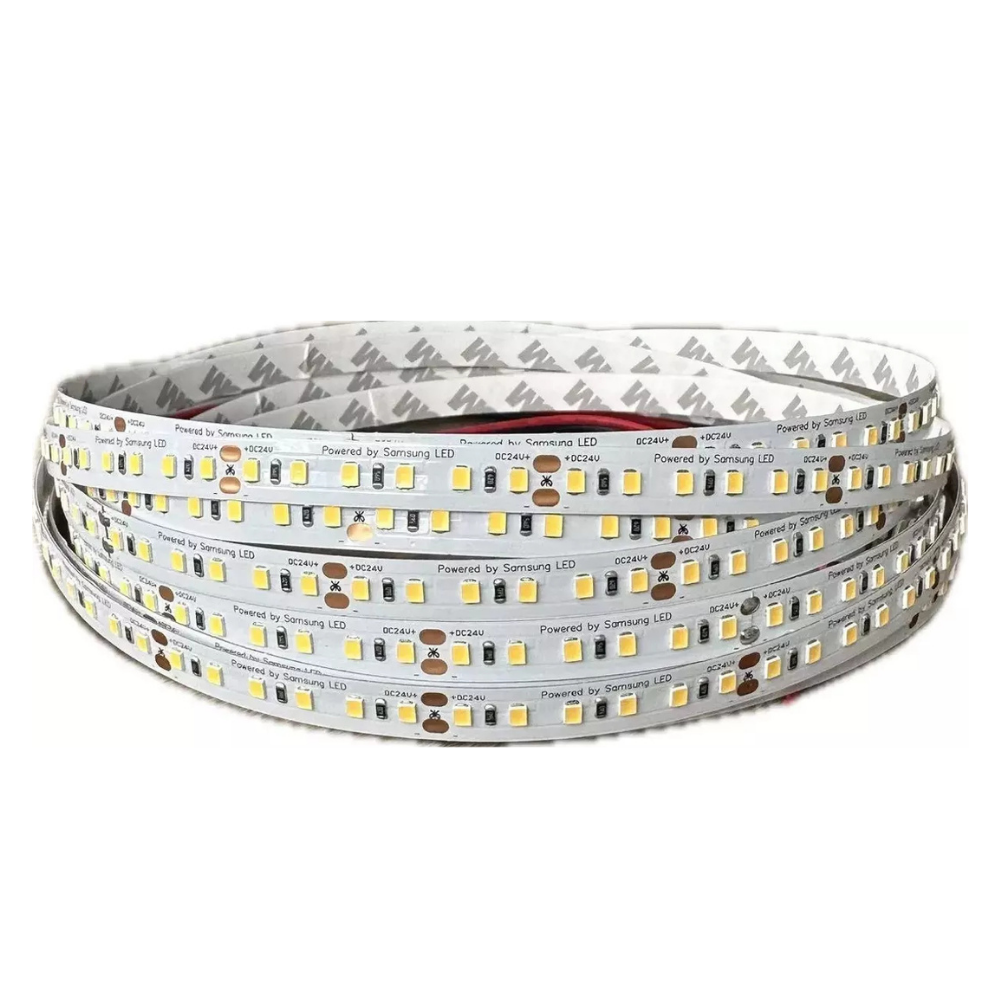 Samsung Çipli 120 Ledli 12 Volt İç Mekan Şerit Led (10 Metre Paket + Beyaz Işık)