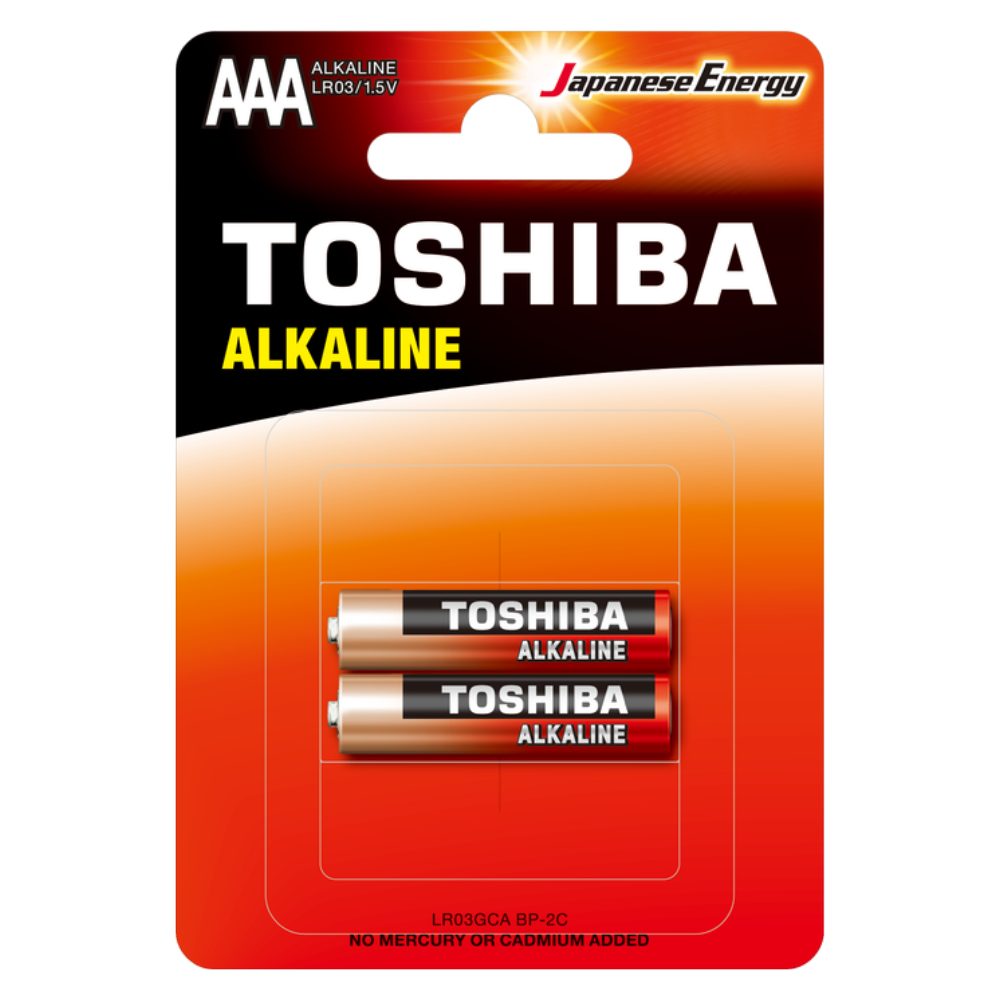 Toshiba AAA LR03 Alkalin 2li İnce Pil