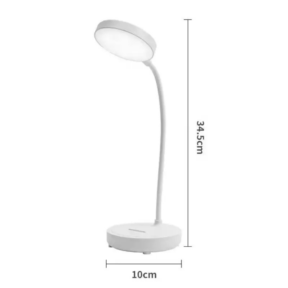 USB Şarjlı Esnek Tasarımlı Dimlenebilir Masa Lambası