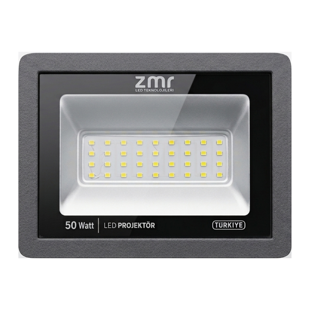 Optima 50 Watt  Ultra Slim Led Projektör (Beyaz Işık)