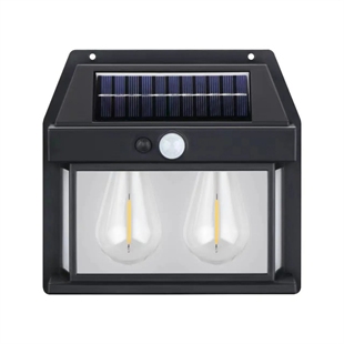  24Watt Güneş Enerjili Solar Dekoratif Duvar Apliği