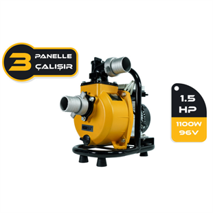 1.5HP / 1100Watt / 96 Volt DC Solar Yüzey Pompası