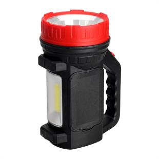 1 Watt Led + COB Ledli Pilli Projektör El Feneri