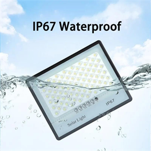 100 Watt Güneş Enerjili Solar Projektör