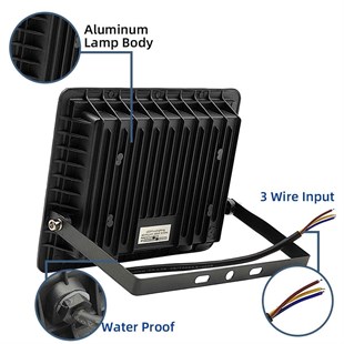 100 Watt Slim Kasa Led Projektör (Günışığı)