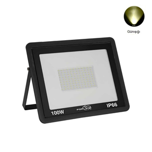 100 Watt Slim Kasa Led Projektör (Günışığı)