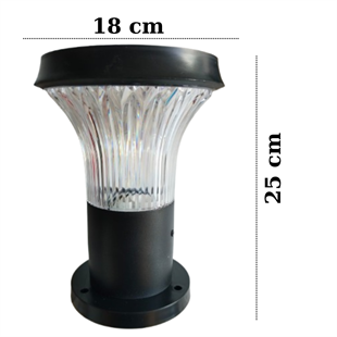 100Watt Güneş Enerjili Solar Set/Baba Üstü Bahçe Armatürü