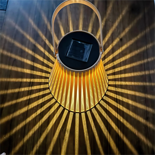 10Watt Rattan Güneş Enerjili Solar Dekoratif Bahçe Armatürü