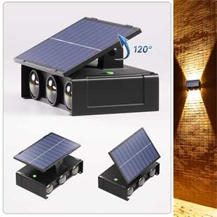 20 Watt Solar Çift Yönlü Duvar Apliği (Günışığı)