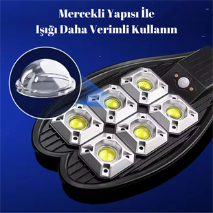 120Watt Güneş Enerjili Solar Sokak Armatürü