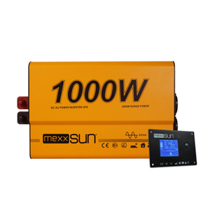 12V Volt - 1000W Watt Ats Ups Şarjlı Tam Sinüs İnverter ( Ekranlı )