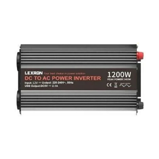 Lexron 12V Volt-1200W Watt Modifiye Sinüs İnverter(220V Çevirici)