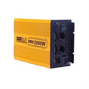 Mexxsun 12V Volt-2000W Watt Şarjlı Tam Sinüs İnverter