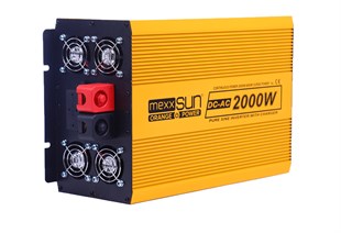 12V Volt-2000W Watt Şarjlı Tam Sinüs Ekranlı İnverter