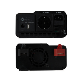 12V Volt - 600W Watt Ats Ups Şarjlı Tam Sinüs İnverter ( Ekranlı )