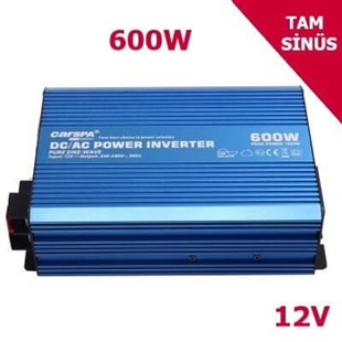 12V Volt-600W Watt Tam Sinüs İnverter(220V Çevirici)