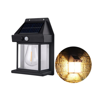 12Watt Güneş Enerjili Solar Dekoratif Duvar Apliği