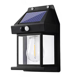 12Watt Güneş Enerjili Solar Dekoratif Duvar Apliği