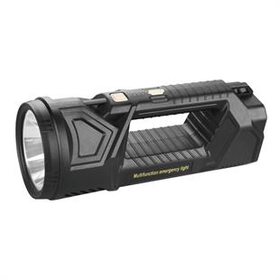 15 Watt Led + COB Ledli USB Şarjlı El Feneri Projektör