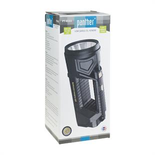 15 Watt Led + COB Ledli USB Şarjlı El Feneri Projektör