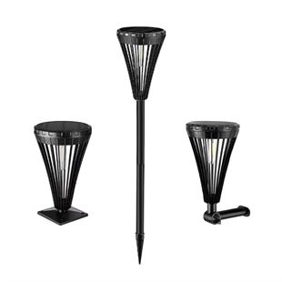 15Watt Fonksiyonel Solar Çim / Bahçe Aydınlatma Armatür