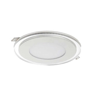 15Watt Sıva Altı Yuvarlak Camlı Led Panel Armatür (Beyaz Işık-Mavi Işık)