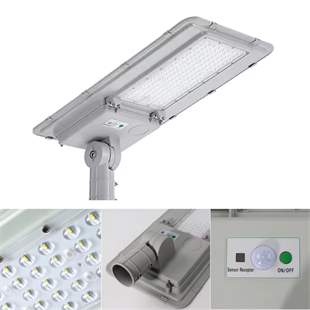 180 Watt Endüstriyel Güneş Enerjili Solar Sokak ve Yol Aydınlatma Armatürü