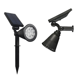 18Watt Solar Çim / Bahçe Aydınlatma Armatürü (Yeşil Işık)