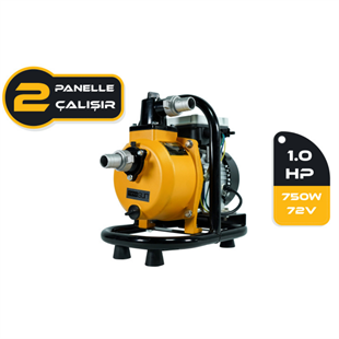 1HP / 750Watt / 72 Volt DC Solar Yüzey Pompası