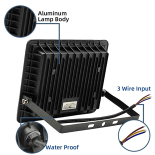 200 Watt Slim Kasa Led Projektör (Beyaz Işık)