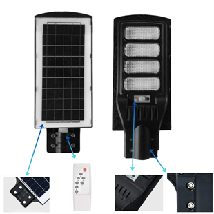 200Watt Solar Güneş Enerjili Bahçe ve Sokak Lambası